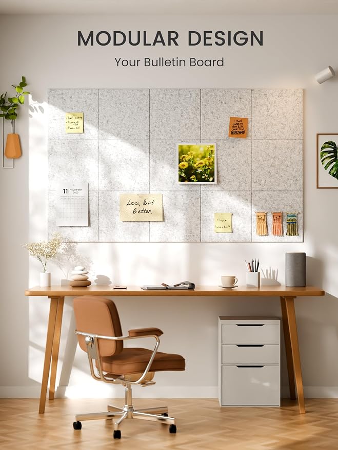 Bumusty Large Cork Board 48" x 36" Alternative - Image 6