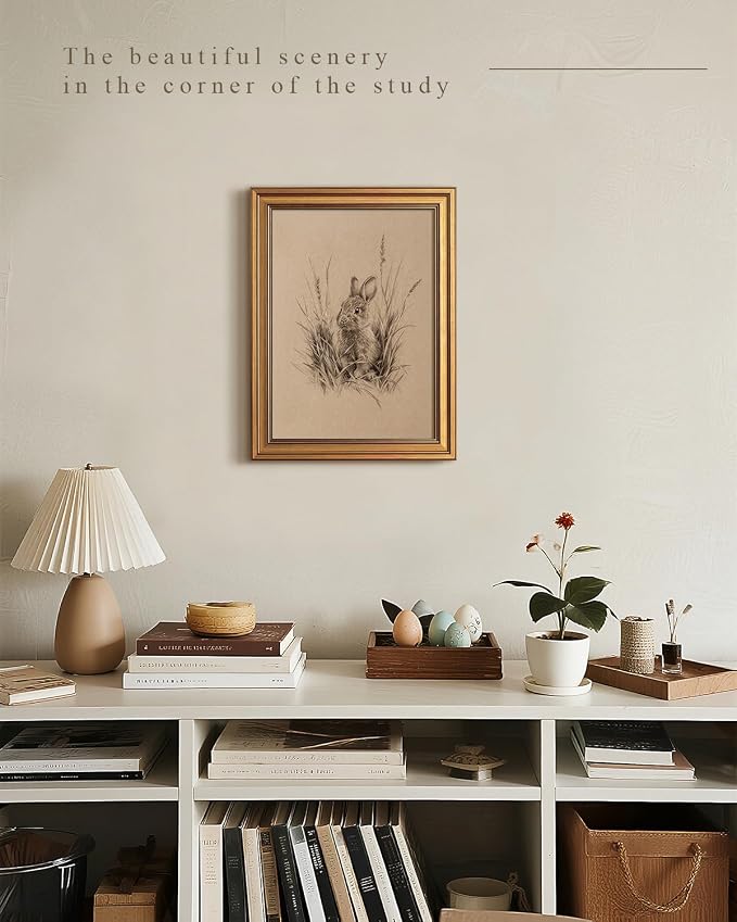 VIYYIEA Vintage Gold Framed Wall Art - Image 6