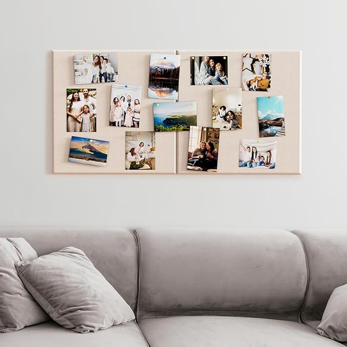 MaxGear Extra Large Cork Board for Wall 72" x 48", Light Tan Bulletin Board - Image 8