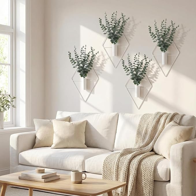 Jexine 4 Pcs Hanging Planters - Image 4