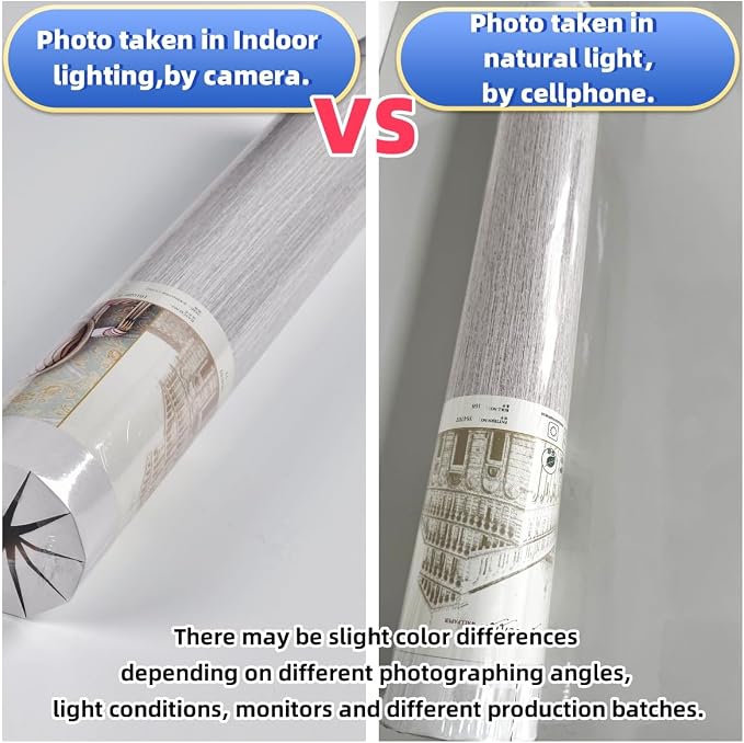 Haimin Grasscloth Wallpaper Peel and Stick 20.9in X 393in Fabric Contact Paper - Image 5