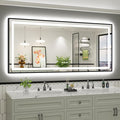 77x36 Inch LED Bathroom Mirror by Briivuemodernmirrors