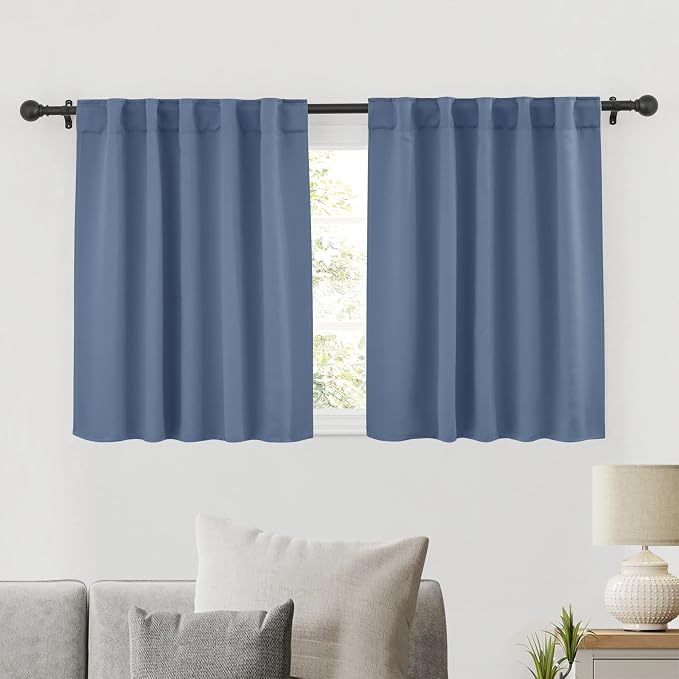 RYB HOME Blackout Short Curtains by RYBHOME