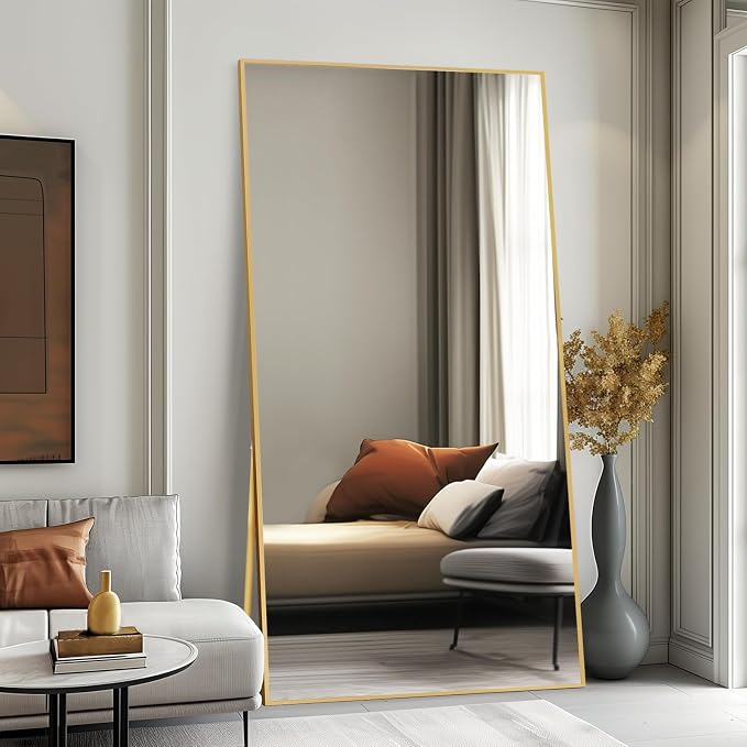 Beauty4U Full Length Mirror 76" x 34", Large Floor Mirror by Beauty4U