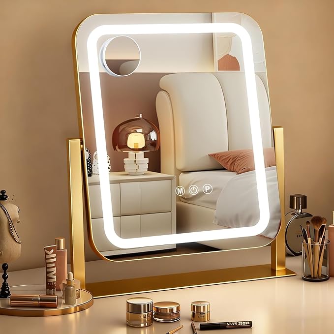 Ratsamee Gold Vanity Mirror by RATSAMEE