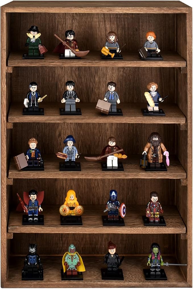 Ikee Design Wooden Wall-Mounted Display Shelves Rack - Image 4