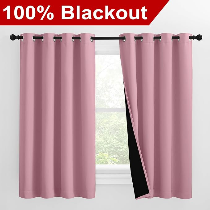 NICETOWN 100% Blackout Curtains - Image 2