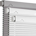 Grandekor No Drill No Tools Cordless Cellular Shades, 30.5" W x 64" H, Light by Grandekor