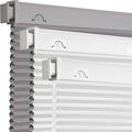 Grandekor No Drill No Tools Cordless Cellular Shades, 29.5" W x 64" H, Light by Grandekor