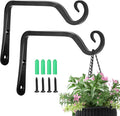 Jardim 2 Pack 6 Inch Premium Decorative Metal Iron Wall Hook, Indoor Outdoor by Jardim
