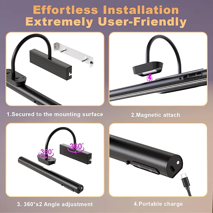LYTARA Dimmable Cordless Picture Light - Image 6