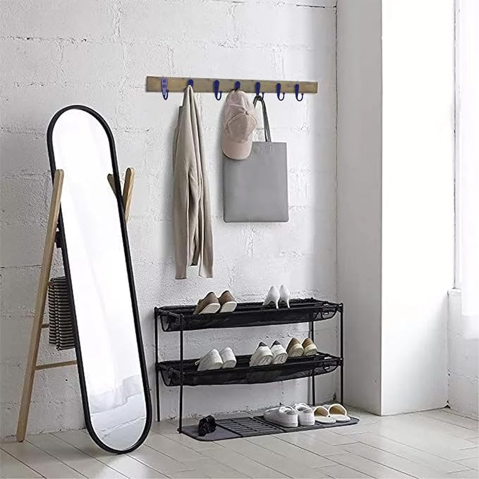 ZAYBOD Coat Hooks for Wall, Decorative Hanging Hooks for Coats, and Bags - Image 5