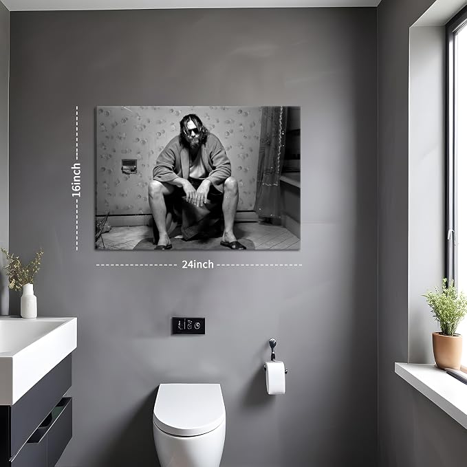 Funny Bathroom Wall Decor for Room Aesthetics - Image 3