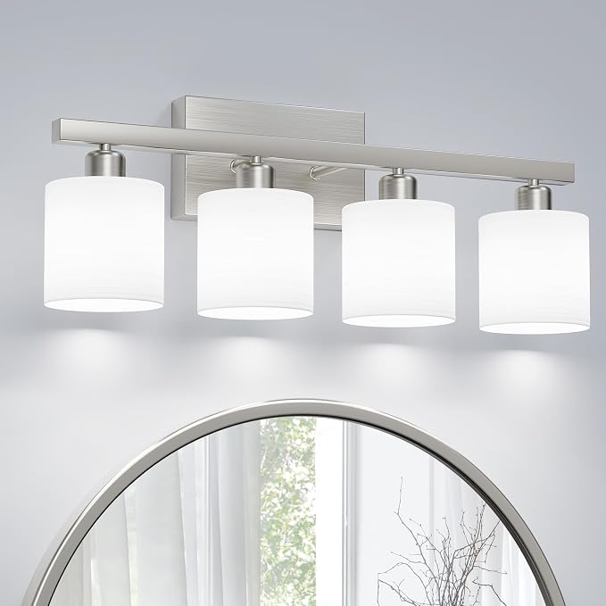 PARTPHONER Bathroom Light Fixtures, Bathroom Lighting Fixtures Over Mirror by PARTPHONER