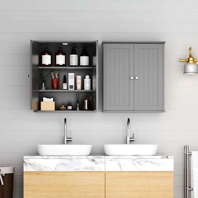 Shintenchi Bathroom Wall Medicine Cabinet - Image 4