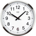 HITO 16" Silent Wall Clock Battery Operated Non Ticking Sweep Movement Glass by hito