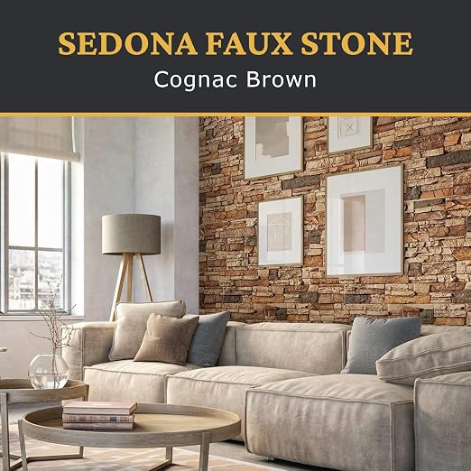 AZ Faux High-Density Polyurethane Faux Stone Interlocking Left Endcap - Image 2