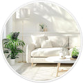 Fabuday White Round Mirror for Wall 20 inch by Fabuday