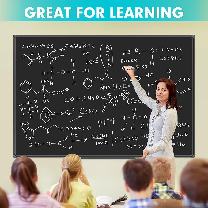 JILoffice Magnetic Chalkboard/Black Board 60 x 40 Inch - Image 4