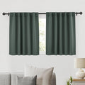RYB HOME Blackout Curtains for Bedroom, Small Windows Shades Thermal Insulating by RYBHOME