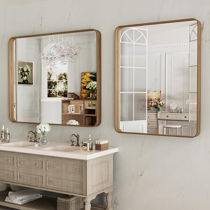 LOAAO 40X30 Inch Bathroom Mirror - Image 4