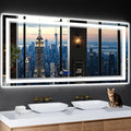 60"x28" LED Bathroom Mirror by INFINIGLASS