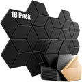 18 Pack Self-Adhesive Acoustic Panels 12" X 10" X 0.4" by Dailycooper