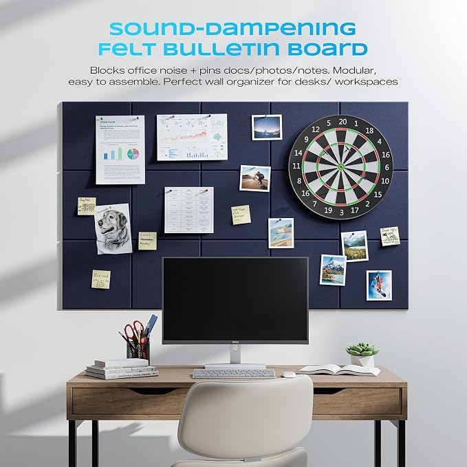 22 Pack Self-Adhesive Acoustic Panels, Soundproof Wall Panels - Image 4