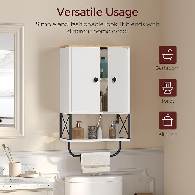 MAHANCRIS Bathroom Wall Cabinet - Image 4