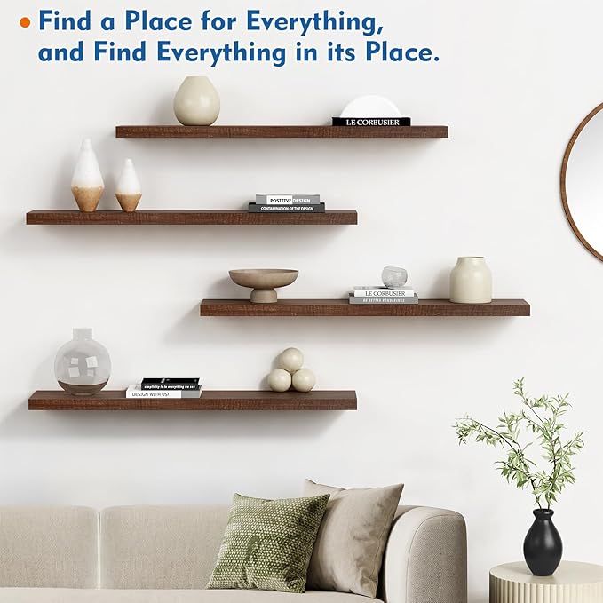 Harwaya 36 Inch Floating Shelves - Image 6