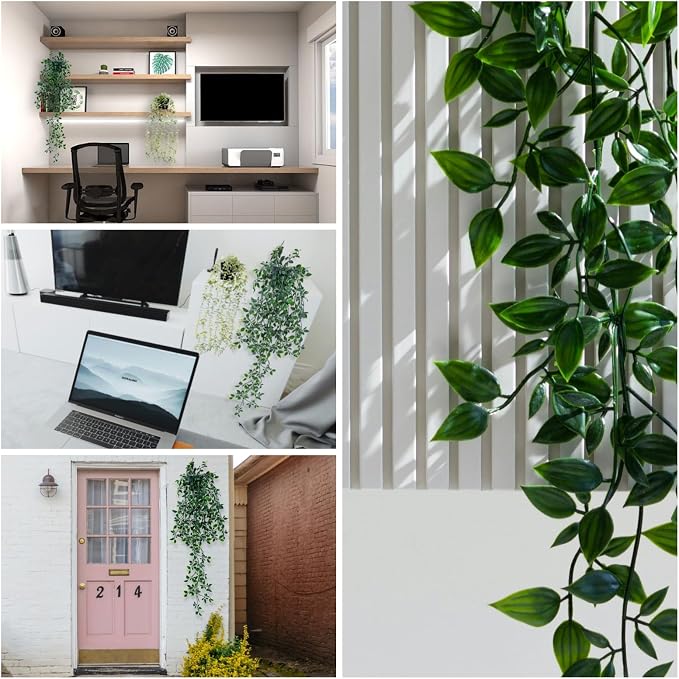 Freyalife 2pcs Fake Hanging Plants - Image 4