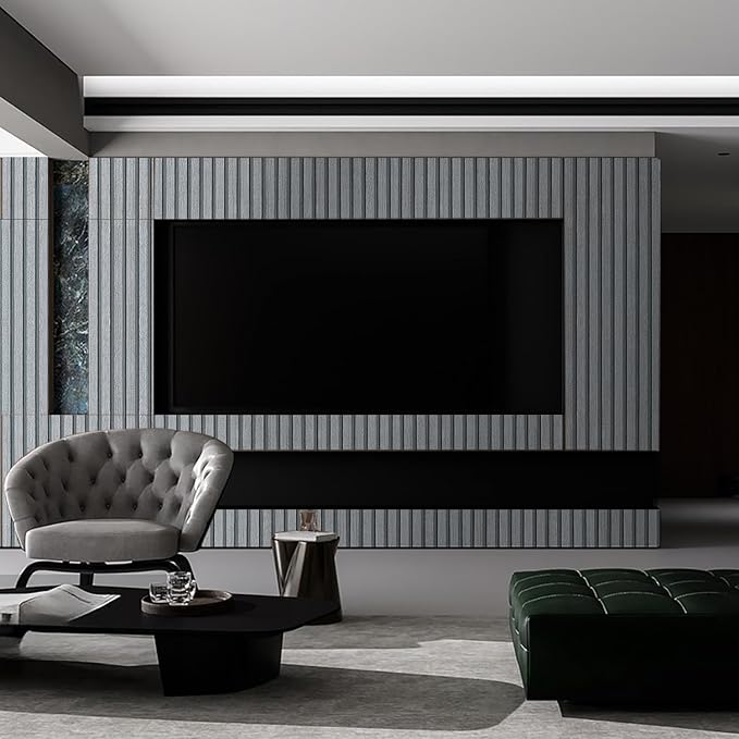 Peel and Stick Wood Slat Wall Panels - Image 4