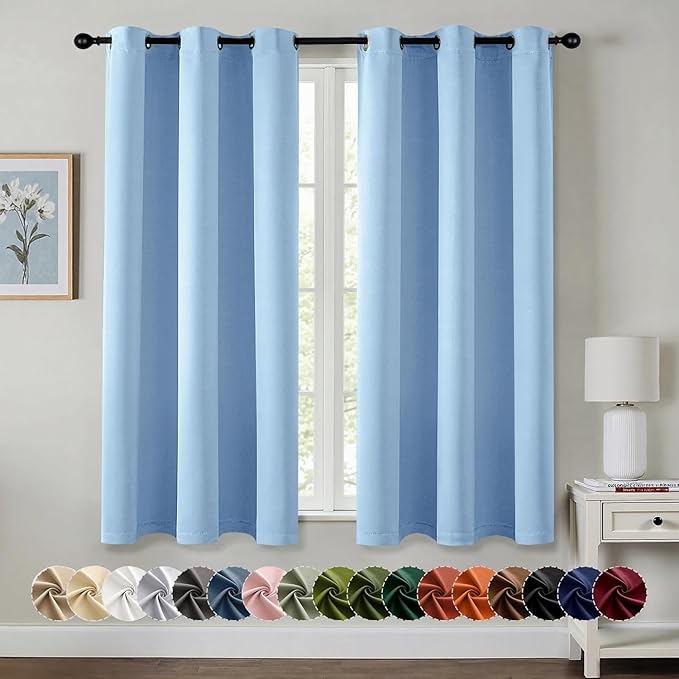 MIULEE Blackout Curtains for Bedroom Living Room 2 Panels, Thermal Insulated by MIULEE