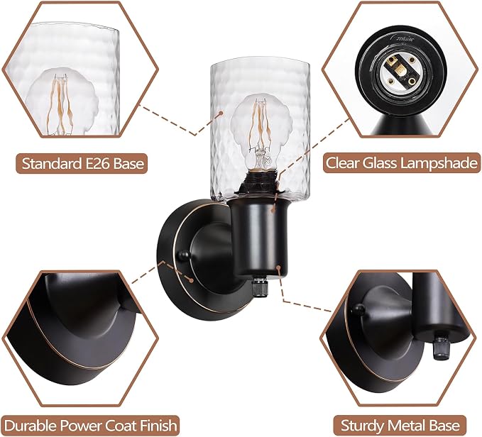 Wall Sconces Set of 2 - Image 4