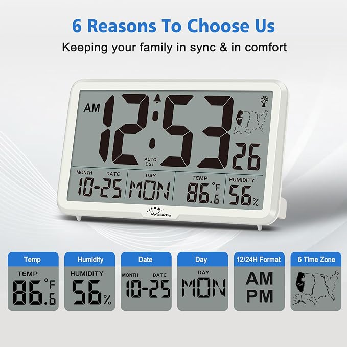 WallarGe Atomic Wall Clock - Image 5