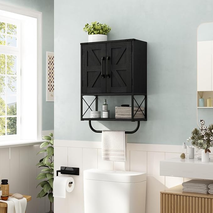 RUSTOWN Farmhouse Rustic Medicine Cabinet - Image 4