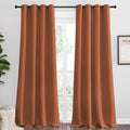 NICETOWN Burnt Orange Blackout Curtains by NICETOWN