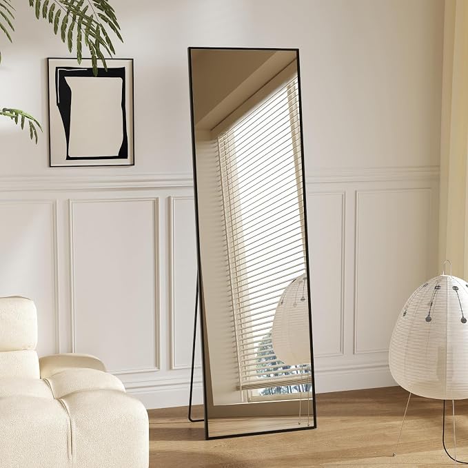 Sweetcrispy 56"x15" Full Length Mirror, Leaning or Standing Full Body Mirror by Sweetcrispy
