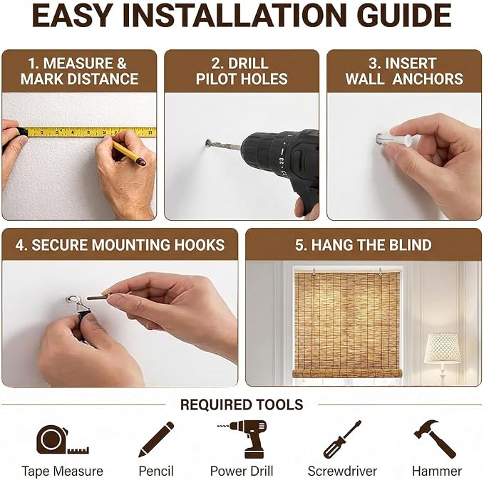 Bamboo Blinds Outdoor, Breathable Bamboo Shades - Image 9