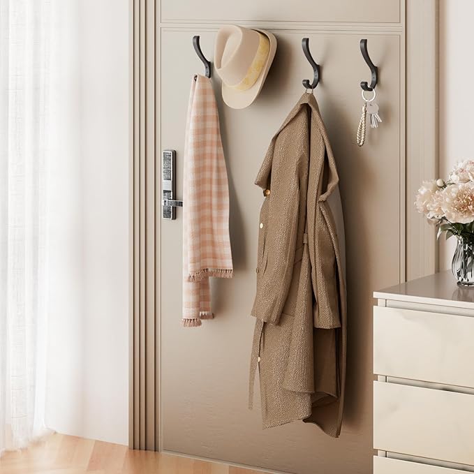 Hanging Coat Hooks Wall Mount - Image 2