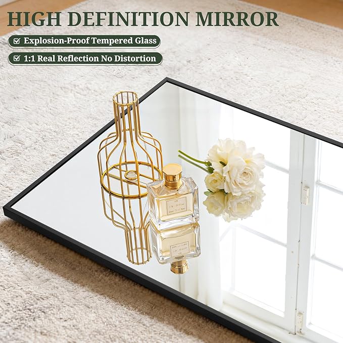 Mirror Full Length 58"x19" Full Body Floor Mirror - Image 5
