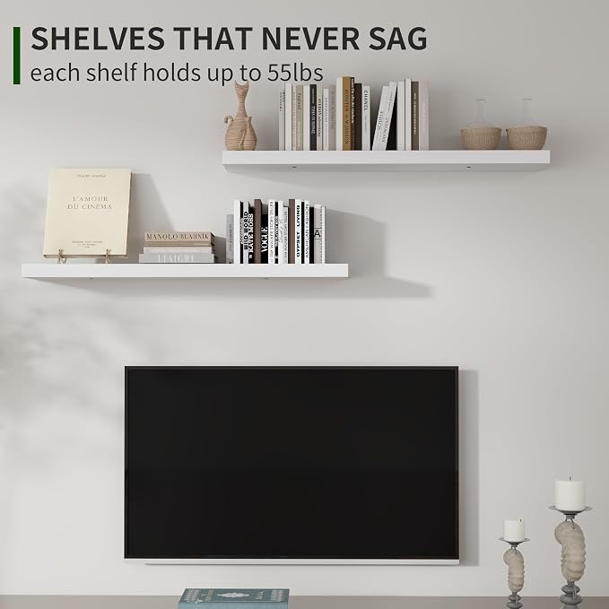 Marsmiles Wood Floating Shelves - Image 4