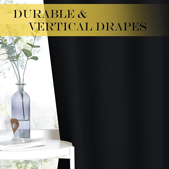 NICETOWN Blackout Sliding Glass Door Curtain - Image 5