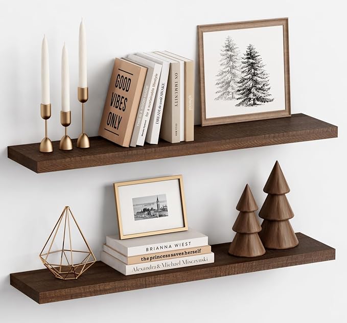 Harwaya 36 Inch Floating Shelves by Harwaya