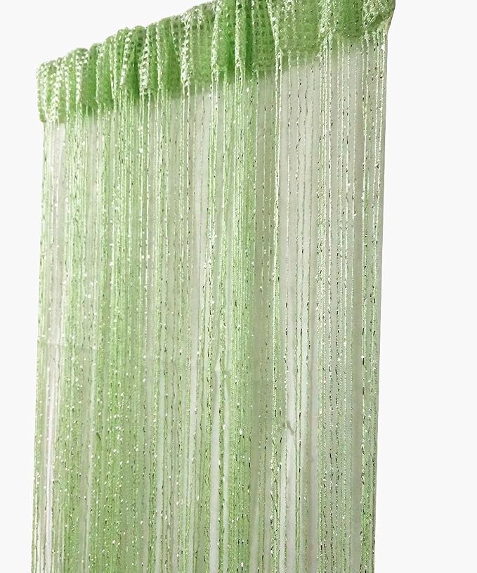 ave split Decorative Door String Curtain Wall Panel Fringe Window Room Divider - Image 9