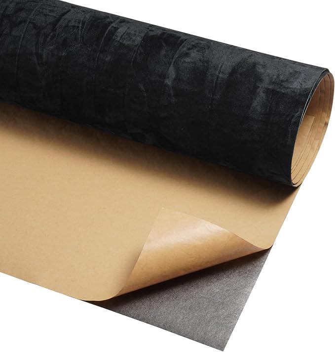 30"x317" Self Adhesive Felt Fabric Wallpaper - Image 9