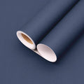 Yancorp 16"x120" Matte Gray Blue Peel and Stick Wallpaper Removable Contact by YancorpHomeDecor
