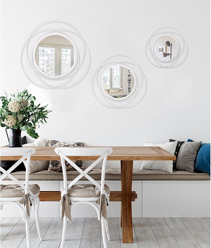 24 Inches Decorative Wall Round Mirror - Image 6
