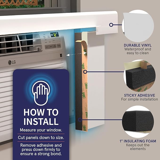 Breeze Stop Surround Insulation Side Panels White - Image 5