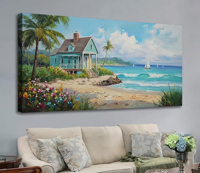 Anolyfi Tropical Canvas Wall Art - Image 2